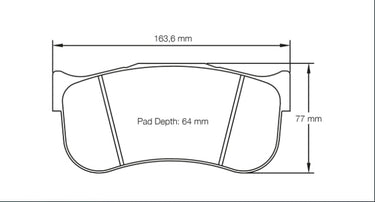 Pagid Racing Brake Pads No. 8101